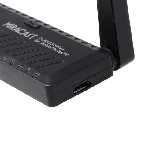 Portable Miracast DLNA Airplay WiFi Display Receiver Dongle Stick ...