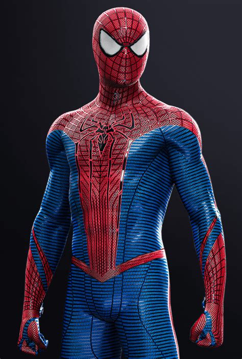 Redesign of the TASM suit, with larger, white eyes and a small change ...