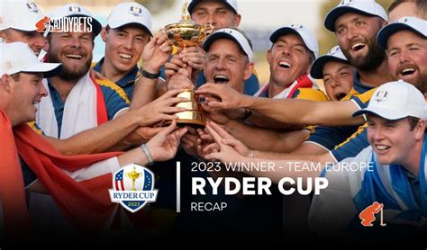 2023 Ryder Cup Recap: Team Europe Extends Home Soil Streak