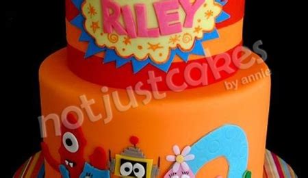 Yo Gabba Gabba Boombox Cake - CakeCentral.com