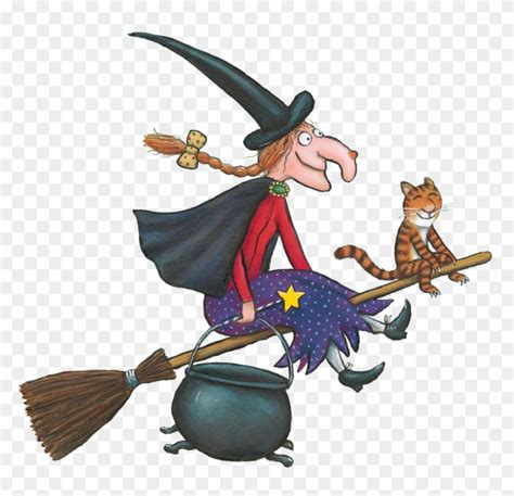 Clipart Witch On Broom