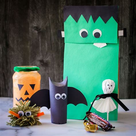 5 Easy Halloween Crafts for Kids in 2023 | Halloween crafts for kids, Halloween decorations for ...