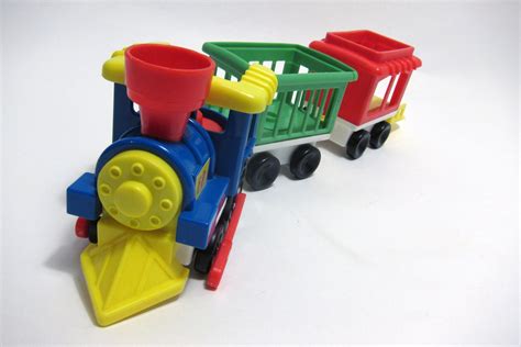 Fisher price circus train little people toy vintage 1991 toy