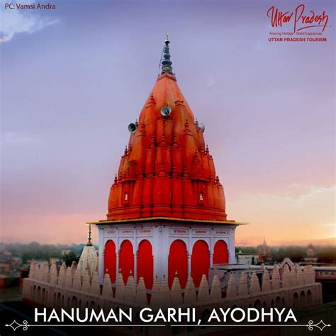 Hanuman Garhi in #Ayodhya is a popular spiritual destination among ...