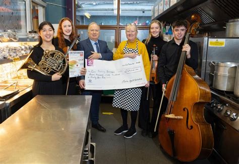 Cork Youth Orchestra donates €7,934 to Cork Penny Dinners - Harris Group