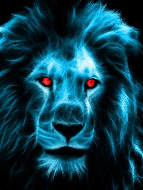 Blue Lion Wallpapers - Wallpaper Cave