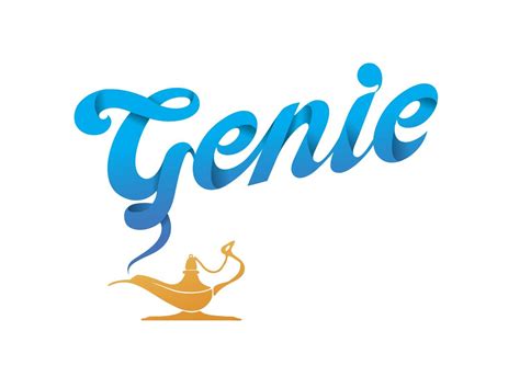 Genies, Djinn, Logo design art