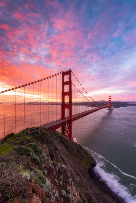 Golden Gate Bridge Sunrise at Battery Spencer 2016 – Getty Photography