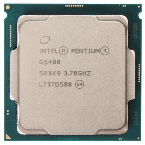 Intel Pentium Gold G5400 Cpu / Intel Pentium Gold G5400 Vs Intel Core ...