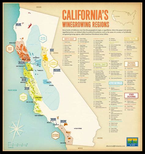 Tomorrow Partners | Wine Institute Of California - California Wine Map ...