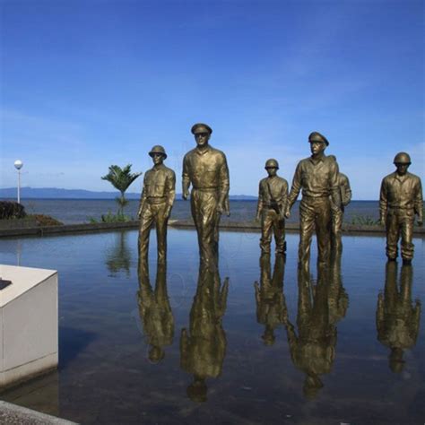 Leyte Landing Bronze Memorial Statue for Sale | Memorial statues ...