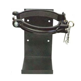 Buy Large Black Coated Fire Extinguisher Vehicle Bracket up to 9kg Online