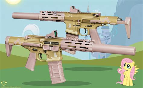 AAC Honey Badger Rifle - Fluttershy Edition by TheBadPanda2 on DeviantArt