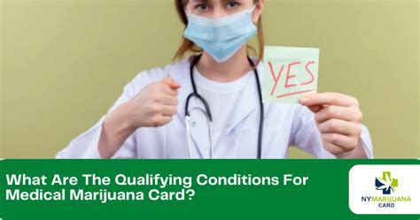 What Are The Qualifying Conditions For Medical Marijuana Card? - NY ...