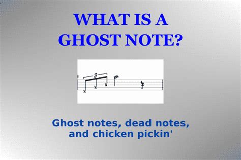 What Is A Guitar Ghost Note? (Guitar Technique) | Every Guitar Chord