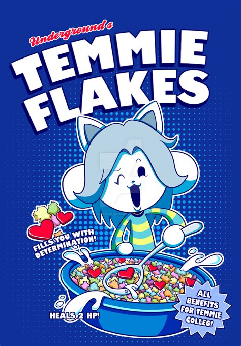 Temmie Flakes! by watermelonium on DeviantArt