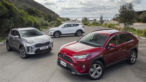 Mid-Size SUV Comparison: We Review 3 of the Best Midsize SUVs (RAV4, Sportage & Tucson) | CarsGuide