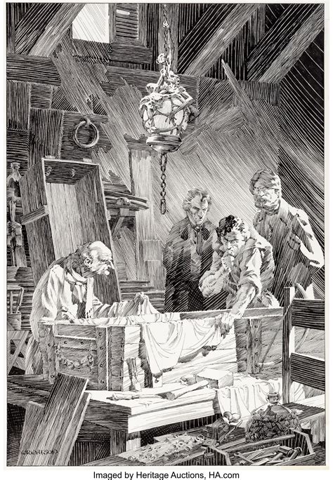 Bernie Wrightson Frankenstein Page 154 Illustration Original Art | Lot #92327 | Heritage Auctions