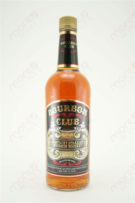 Bourbon Club Kentucky Straight Bourbon Whiskey 750ml - MoreWines