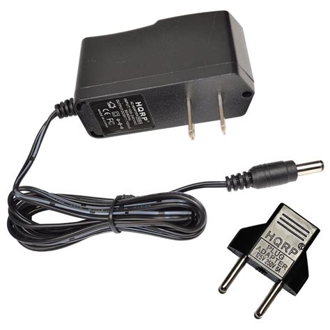 HQRP 9V AC Adapter Works with Arduino Uno / Arduino Leonardo / Arduino Mega 2560 / Arduino Mega ...