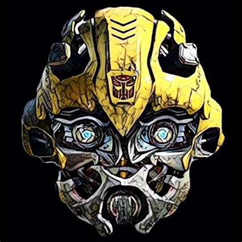 Transformers: The Last Knight - Bumblebee Head (Prisma Edit). #prisma # ...