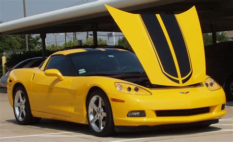 C6 Corvette Hood Stripe Racing Stripes CE2 C6 Corvette Performance