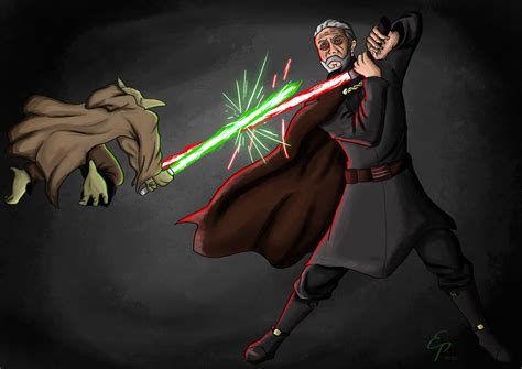 Yoda vs. Count Dooku - Jedi Gamer