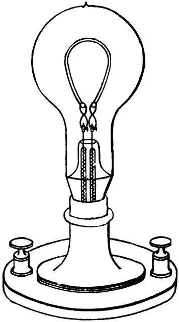 Edison's First Light Bulb | ClipArt ETC