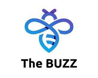 The Buzz Logo design - As you can see, this logo can be used by many businesses and many users ...