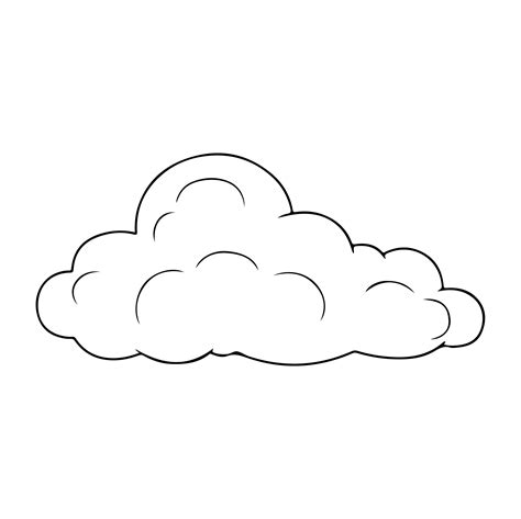 Printable Cloud Template - Printable Templates Free