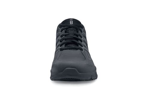 Stride: Men's Black Slip-Resistant Athletic Work Shoes | Shoes For Crews