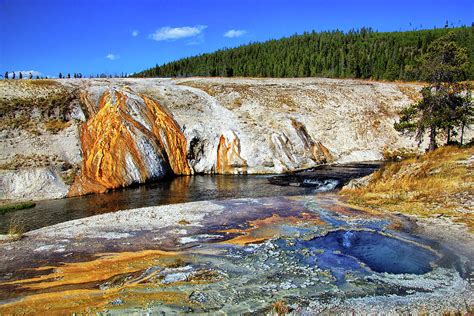 Firehole River in Yellowstone Photograph by Carolyn Derstine