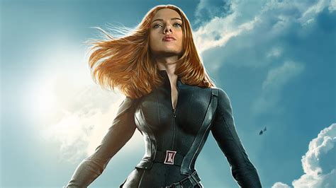 scarlett johansson, superheroes, black widow, hd, 4k, behance, digital ...