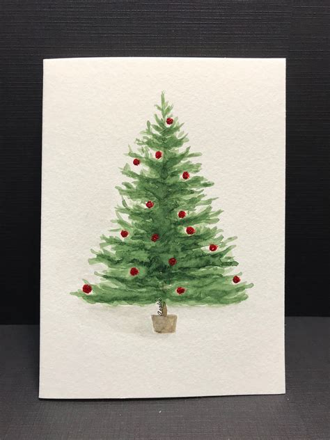 Christmas Card Watercolor 2024 Romantic Gifts For Wife Christmas 2024 - Christmas 2024