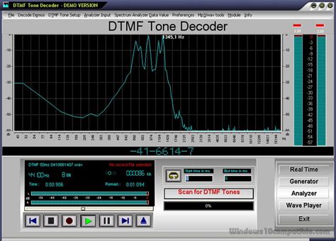 DTMF Tone Decoder 2015 Free download