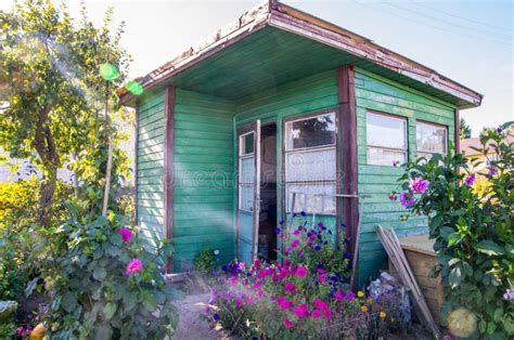 Old wooden garden house stock image. Image of europe - 88333623