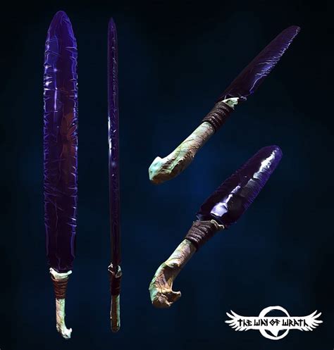 Obsidian Sword | Sword, Weapon concept art, Obsidian