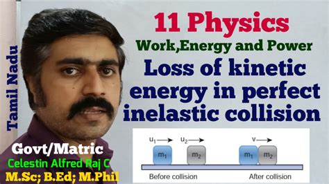 loss of|kinetic energy|in perfect |inelastic collision|Unit 4|11 ...