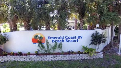 Drone Photo & Video Emerald Coast RV Beach Resort | Florida