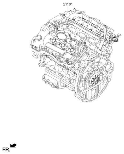 Sub Engine - 2016 Kia Sorento