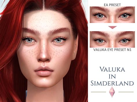 The Sims Resource - [Patreon] Valuka eye preset N1