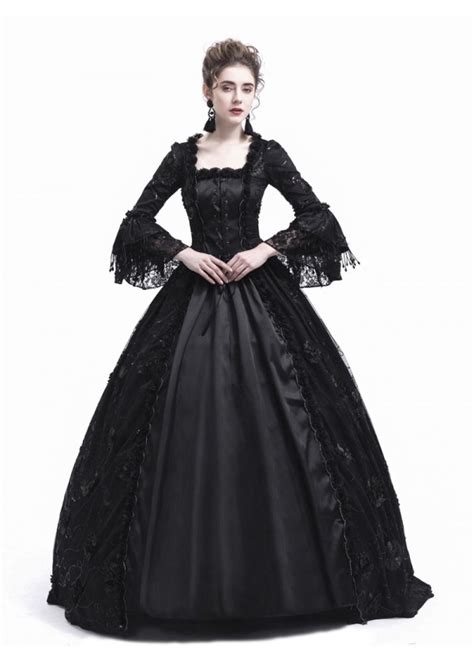 Women Medieval Dress Baroque Marie Antoinette Dresses Renaissance ...