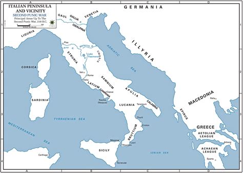 Battle Of Cannae Map