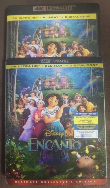 ENCANTO (4K ULTRA HD + Blu-Ray) Disney UHD w/Slipcover $9.99 - PicClick