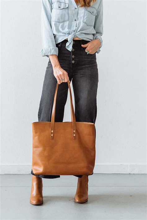 Vintage Leather Tote Bag – WP Standard