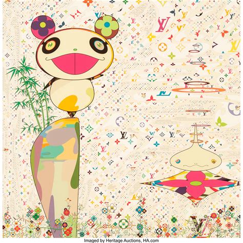 Takashi Murakami (b. 1962). Superflat Monogram: Panda and His | Lot ...