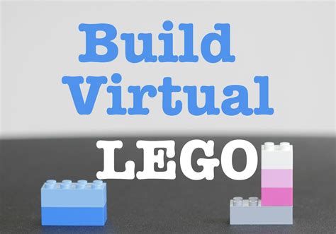 Build Virtual Lego — The Crafty Mummy