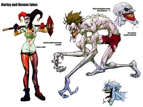 Concept incarnations for Arkham Asylum that I wished they had used ...