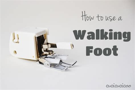 Learn to Sew: How to use a walking foot - Cucicucicoo