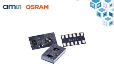 Mouser Offers ams OSRAM Time-of-Flight Sensors